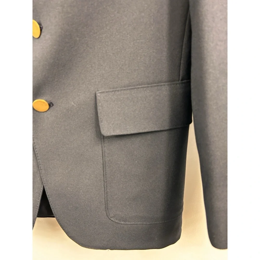 Vintage Levi's Men's‎ 38R Action Suit Blazer Navy Blue Sport Coat Classic Preppy